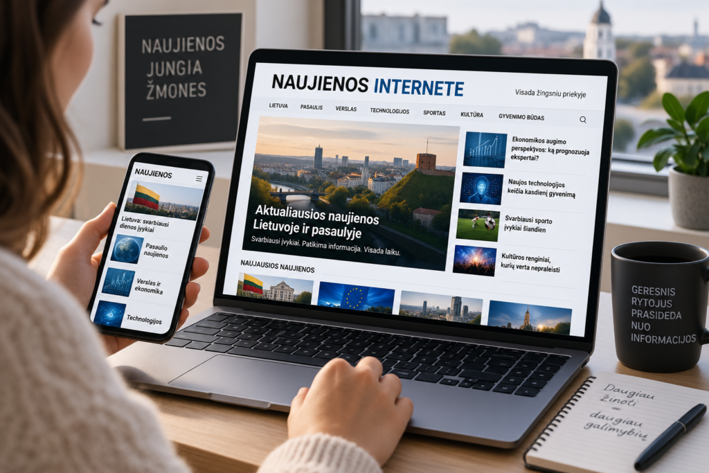 Naujienos internete